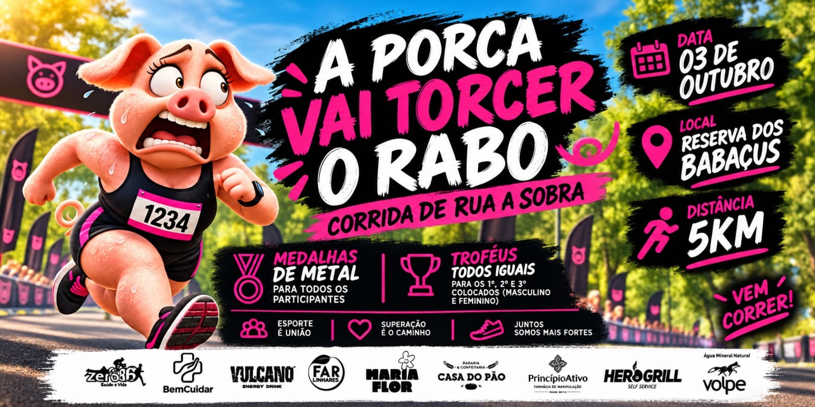 A porca vai Torcer o Rabo Edição Sobra de Metal