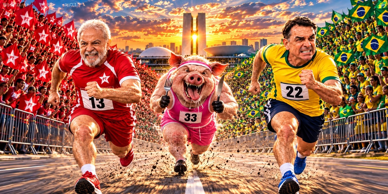 Corrida da Porca 2º Turno Edição Sobra